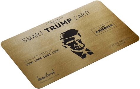 trump smart cards|how much is a trump card.